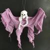 Halloween Decoration Small Hanging Ghost Skull Head Terror Decor Witch Pendant Props Skull Head Halloween Party Haunted House