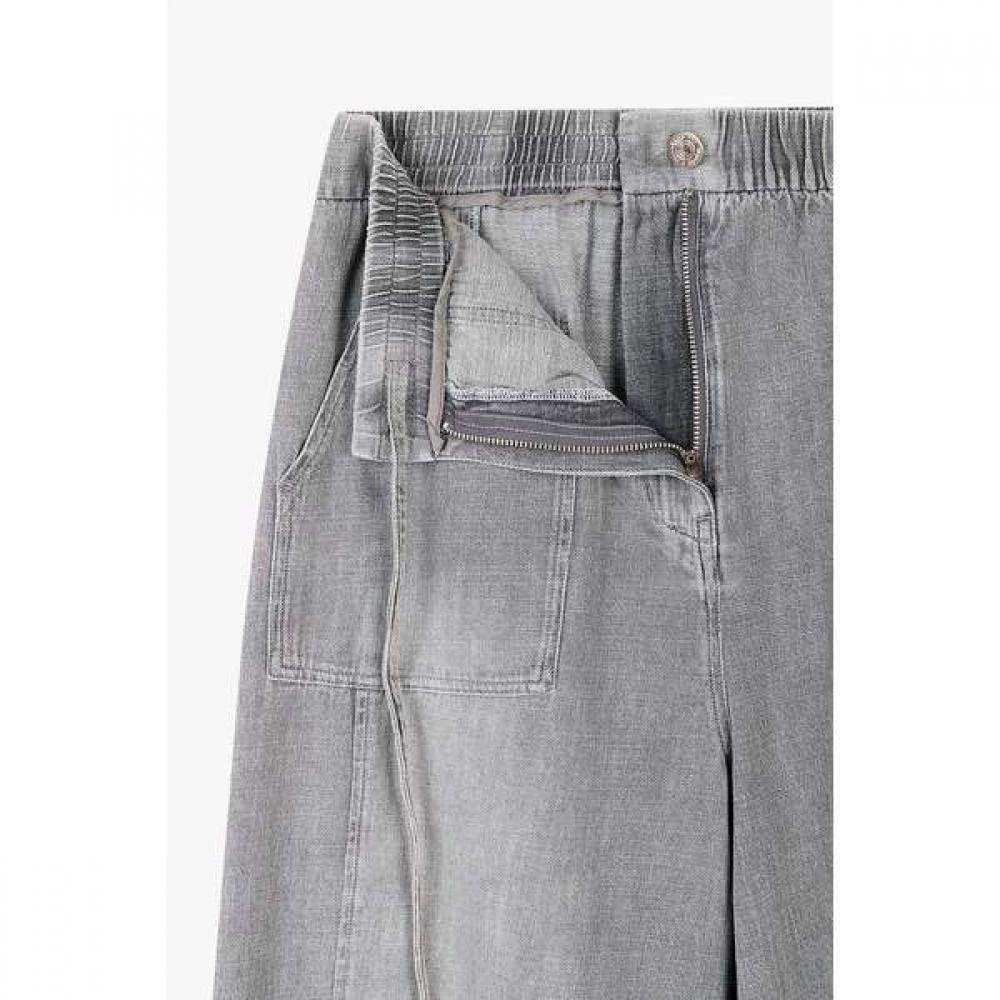 Vov Hidden String Wide Denim Pants  7156255007 