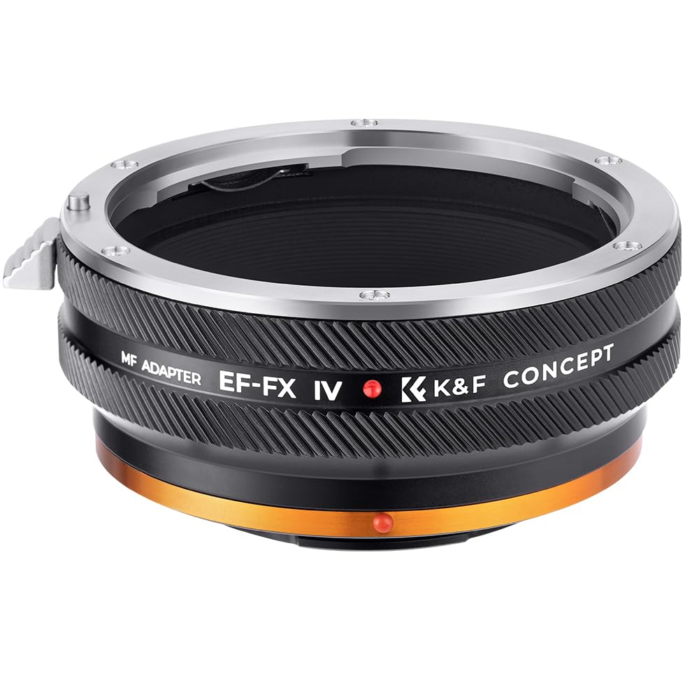 

Concept Mount Adapter IV Compatible with Canon EF Mount Lens to Fujifilm Compatible with Fujifilm X Mount Cameras Conversion Lens Adapter Manual Focus