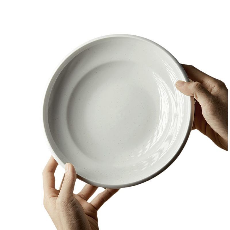 

Суповая тарелка 8,5 дюймов Высококачественная керамическая тарелка для ресторана Персонализированная тарелка el Обеденные тарелки 8.5 inches