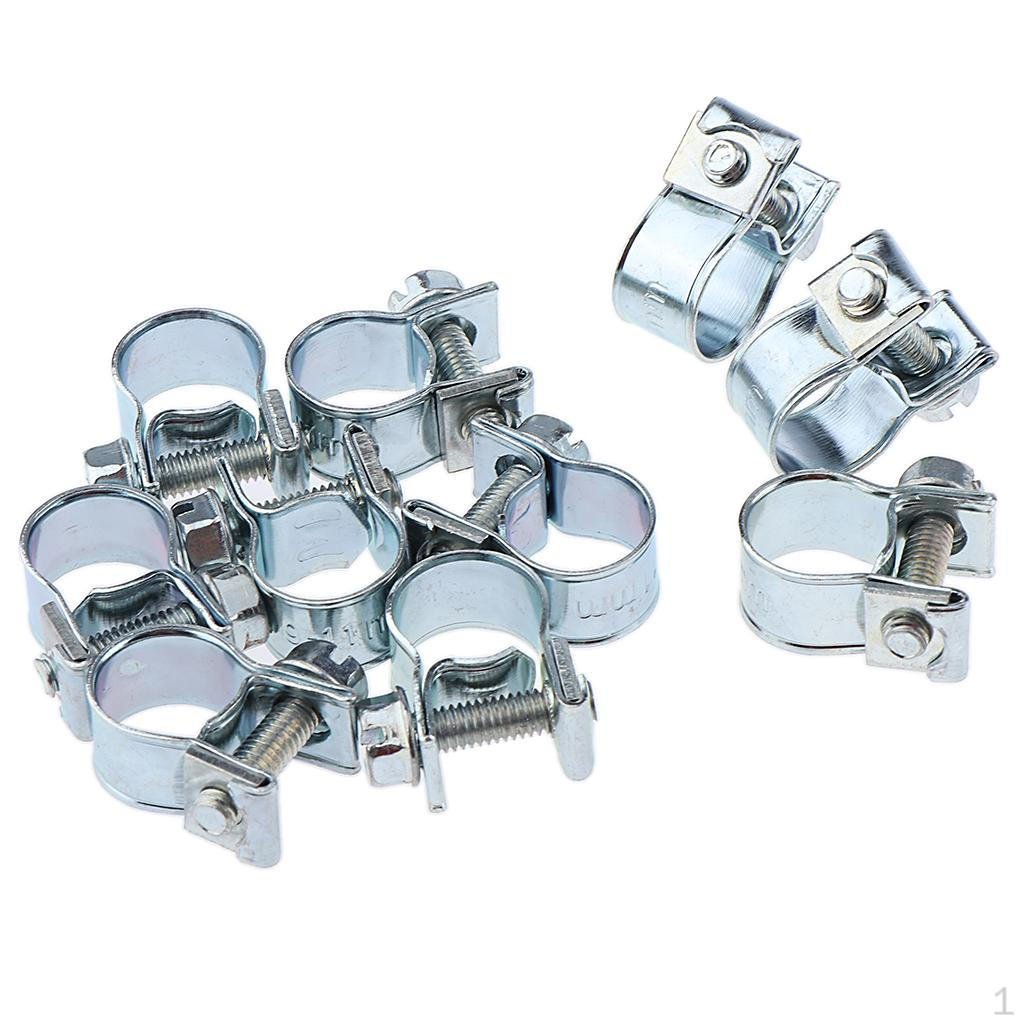 10 Clamps Fuel Line Clips