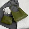 Vintage Chic Large Tote Bag For Women With Unique Design And Soft Polyester Material