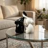 Minimalist Elephant Sculpture Niche Style Loving Figurine Creative Couples Elephant Statue  Office