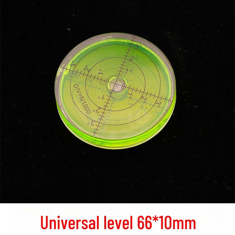 Mini Acrylic Single-Line Bubble Level Ruler
