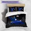 Set Lenzuola 3 Pezzi con Stampa Cristiano Ronaldo Morbido Delicato sulla Pelle Lavabile Copripiumino e Federe Set Stagione Unica Camera da Letto