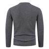 Men's And Women's Casual And Fashionable Knitted Sweaters, Long-sleeved Round-neck Knitted Checkered Top Sweaters