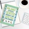 Stoelyoga Oefenboek Voor Senioren 50 Pagina Zittende Yoga Gids, Fitness Planner Journal Voor Flexibiliteit & Balanstraining