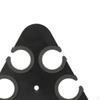 Multi Holder,Mic Holder Display Stage Organizer Holds up to 6 Mics Tray Attachment for