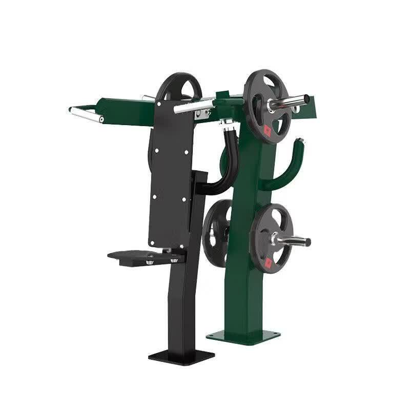Outdoor Single-Person Shoulder Press Trainer