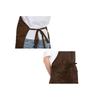 Apron with yoke-adjustable with pockets, kitchen aprons family, apron for Chef, Catering, bakery, work clothes for hairdresser