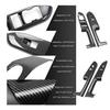 Car Window Lift Switch Panel Cover Trim For Ford Bronco Sport 21+Carbon Fiber