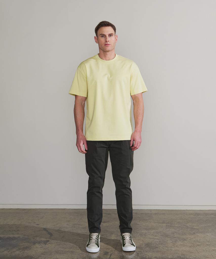 PANICALE Khaki Cotton Chino Pants