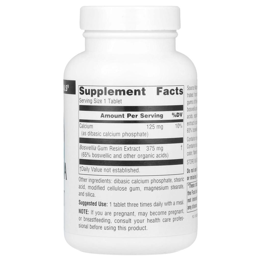 Boswellia Extract, 100 Tablets