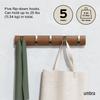 Umbra Wall Hook, Wall Hanger, Storage Hook, Wooden, 23188501227, Walnut/Gold