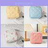 Classic Heart Makeup Bag With Cotton Material Portable Travel Organizer For Daily Use