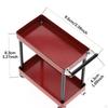 RC Tools Trolley Cars Accessory Toys Tool Rack Cart Double Layer for Vehicle Maintenance Scene Car
