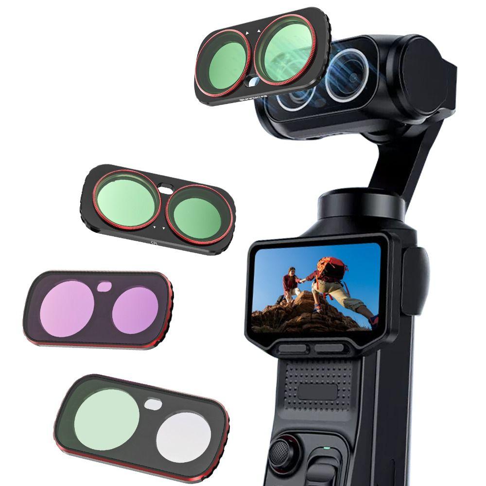Optik Cam Lens Filtreleri Kiti Lens Koruyucu Insta360 Luna Ultra Gimbal Kamera Aksesuarları için