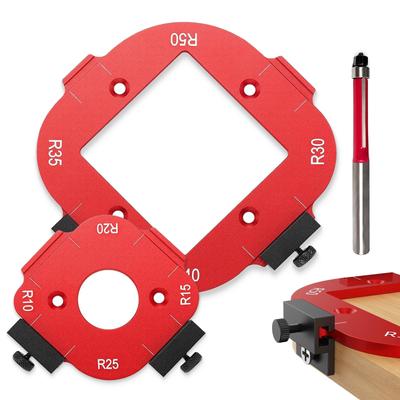 Fräsradius-Schablone, Fräsradius-Vorrichtung, Aluminium-Frässchablonen für die Holzbearbeitung, Fräsradius-Vorrichtungen