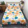 Soft and Skin-friendly Single Print Duvet Cover & Brushed Bed Sheet - 1.5 Meter
