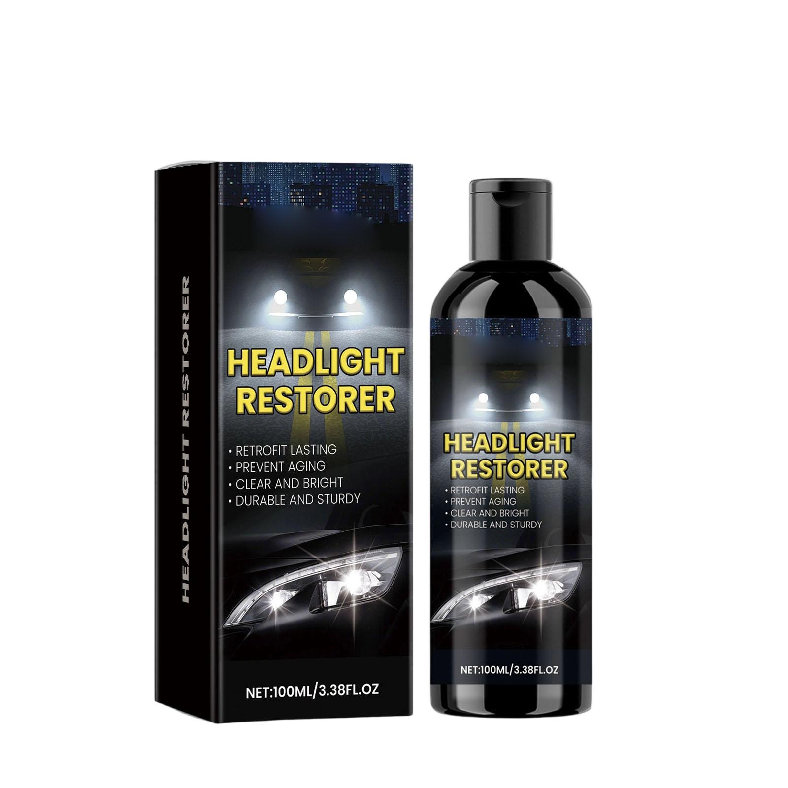 

HOMONTH Car Headlight Care Liquid Car Headlight Care Removal Polishing Cleaning Liquid 100ML One Size
