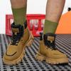 Men's High Top Safety Shoes With Steel Toe Cap Boots Indestructible Shoes Men Work Safety Boots Protective Men's Work Shoes