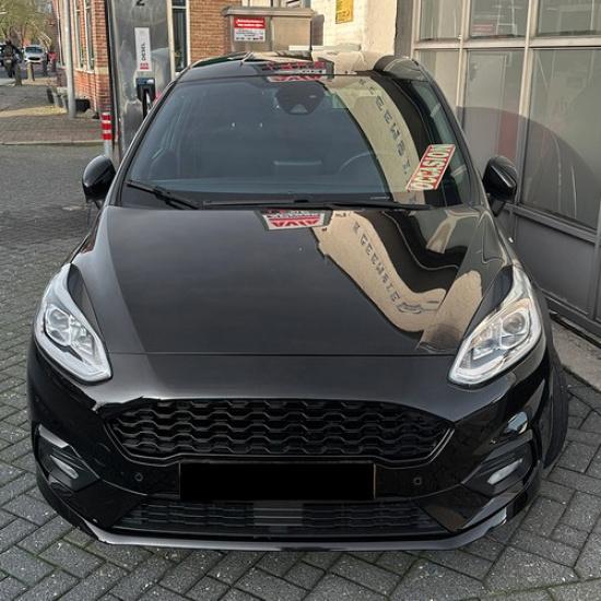 Front Headlight Eyelids Lamp Eyebrows Trim Decor For Ford Fiesta MK8 2017-