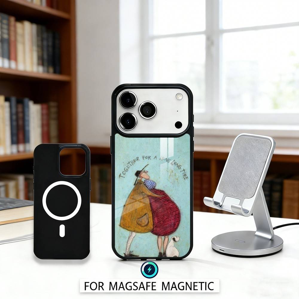 Tiny W-Warm Wit Stories S-Sam Toft Phone Case For iPhone17,16,15,14,13,12,Pro,Max,Magnetic For Magsafe Wireless Charging