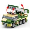 MOC Tank Anti Aircraft Guns Anti-Aircraft Missile Fighter Jets War Military City Vehicle Car Building Blocks Model Bricks Sets