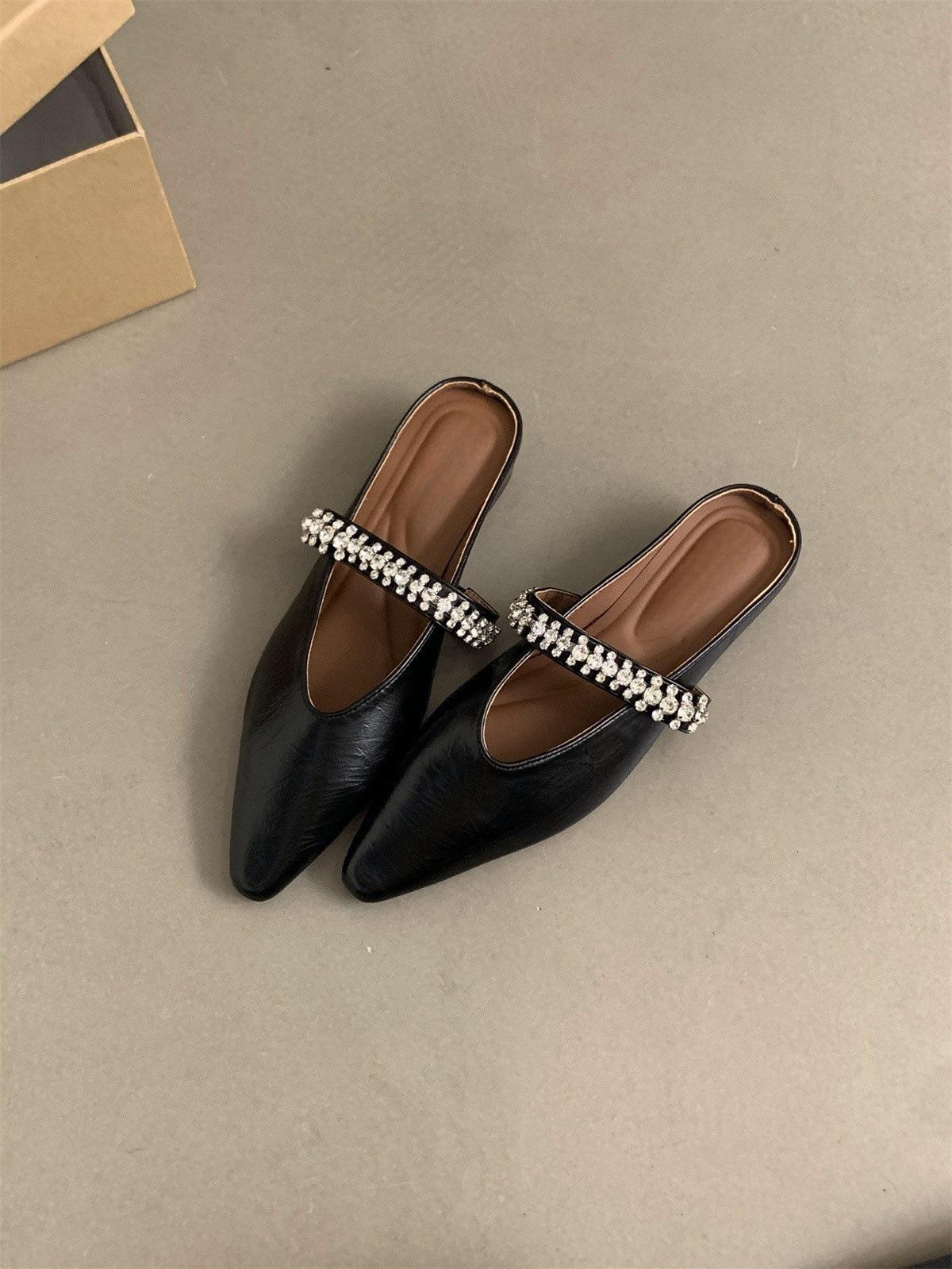 

толстоподошвенные туфли-лодочки и полушлепанцы для женщин, новые серебристые сандалии для увеличения роста, внутри туфли-лодочки Мэри Джейн 40 чёрный