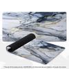 Large XXL Gold Vein Marble Mouse Pad Office Desk Mat Non-Slip Rubber Overlock Edges Keyboard Pad for Home Office Laptop Gamer