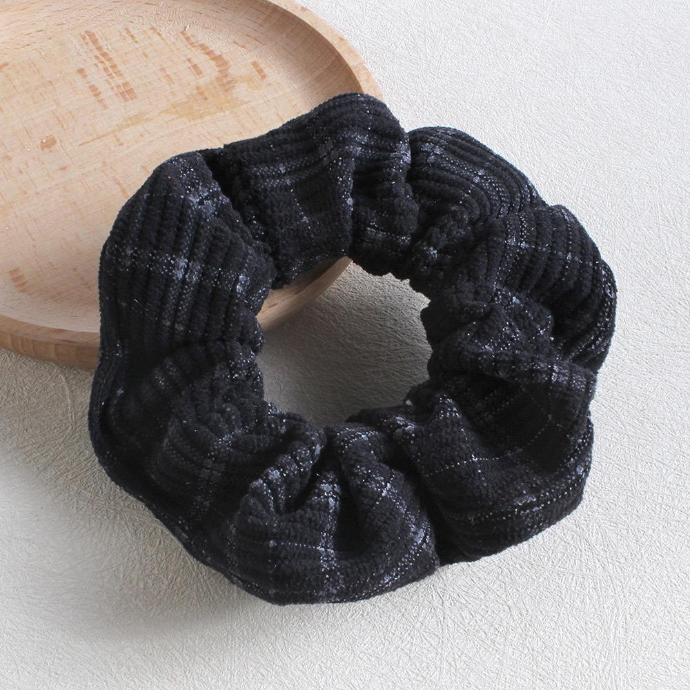 Vintage High-Elastic Korean Hairband and Scrunchie Set