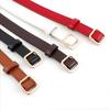 Chic Minimalist Women's Belt In Various Colors Great For Jeans And Casual Looks