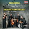Penderecki / Meccore String Quartet - String Quartets Clarinet Quartet String Trio [COMPACT DISCS]