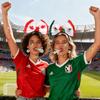 World Football Match Cheer Set, Multi-Country Flag Headband & Badge, Fans Cheering Accessories