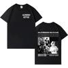 Alfredo Olivas Hip Hop Album Grafik T-Shirt Unisex Stylisch Y2K Lässig Vintage Weich Rundhals 100% Baumwolle Humorvoller Print Kurz