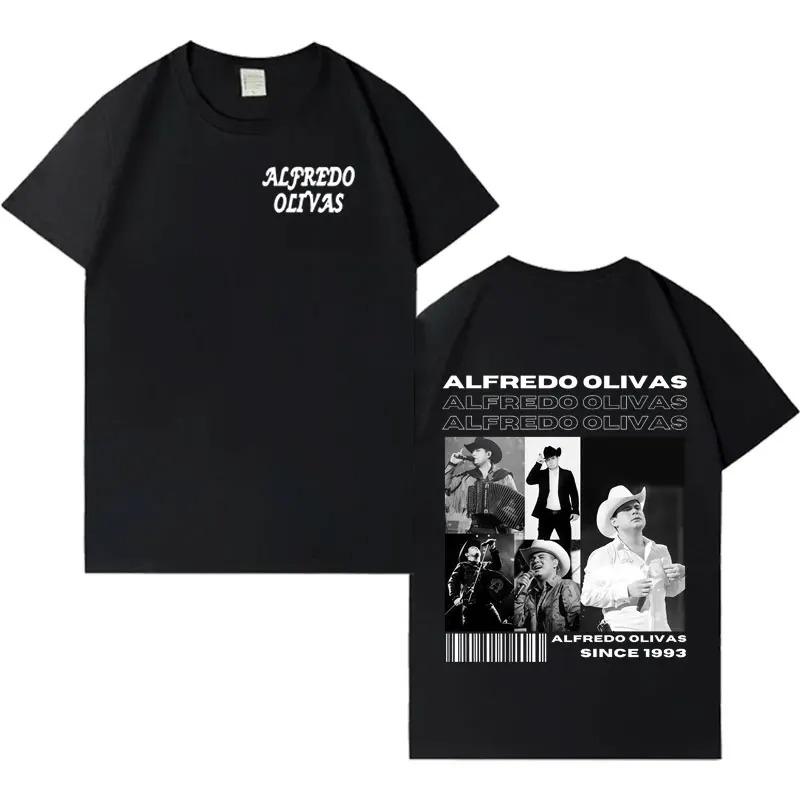 

Rapper Alfredo Olivas Hip Hop Album TShirt Unisex Fashion Y2K Casual Vintage TShirt Comfortable Crew Neck Cotton Humorous S