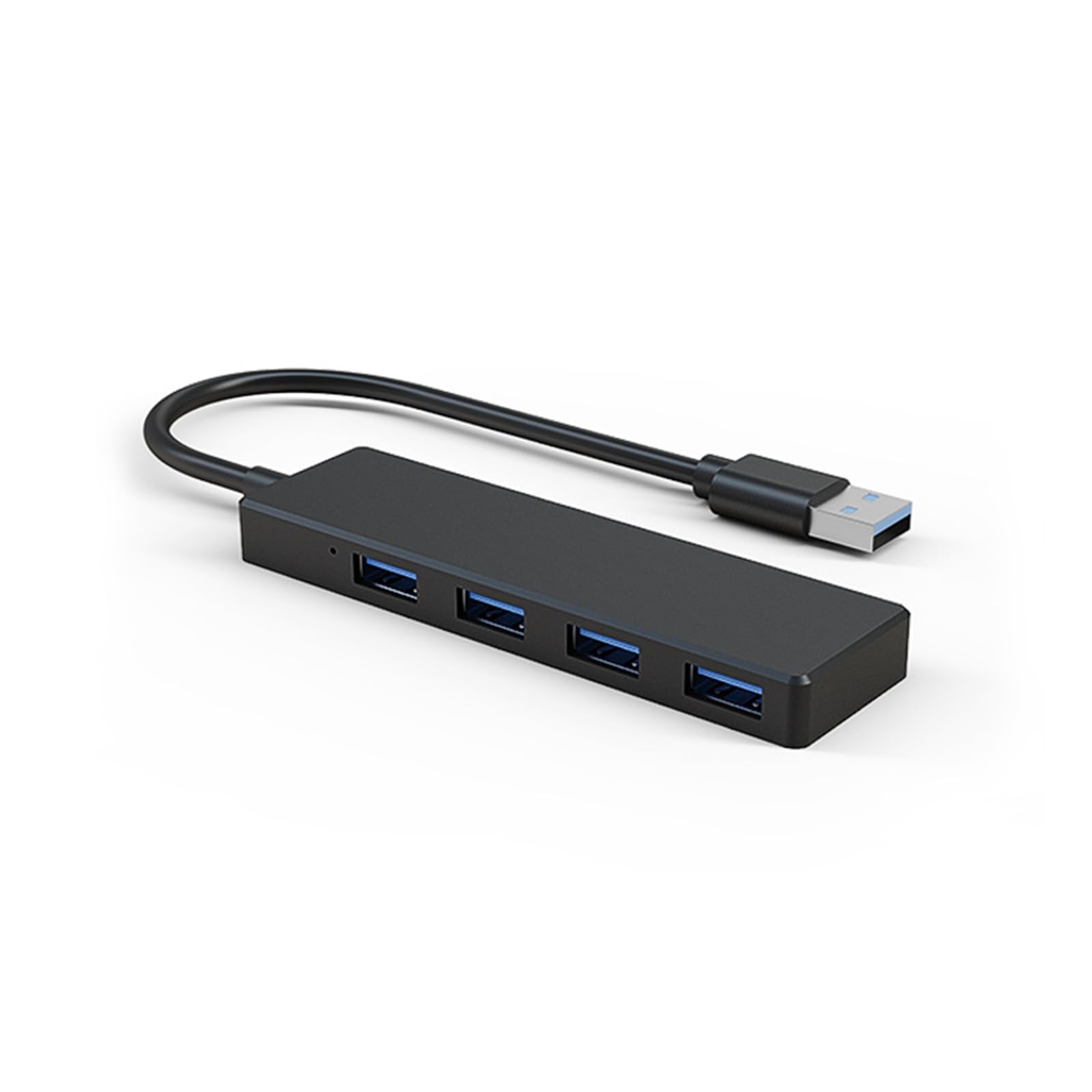 

USB USB Hub with USB A 5Gbps Slim and Lightweight USB Hub Compatible with and Surface Pro Compatible with Mac and PS5 3.0 Hub, 4-Port Splitter,