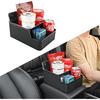Car Storage Organizer Between Seats,Center Console Armrest Storage Box Back Seat Organizer with Small Compartment Car Interior Storage Box,Cup Holder