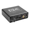 Portable Audio Converter Digital Coaxial Optical Fiber to Analog R/L Signal Converter 3.5mm Jack