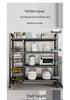 Kitchen Storage Rack for Cleaning Supplies and Organization