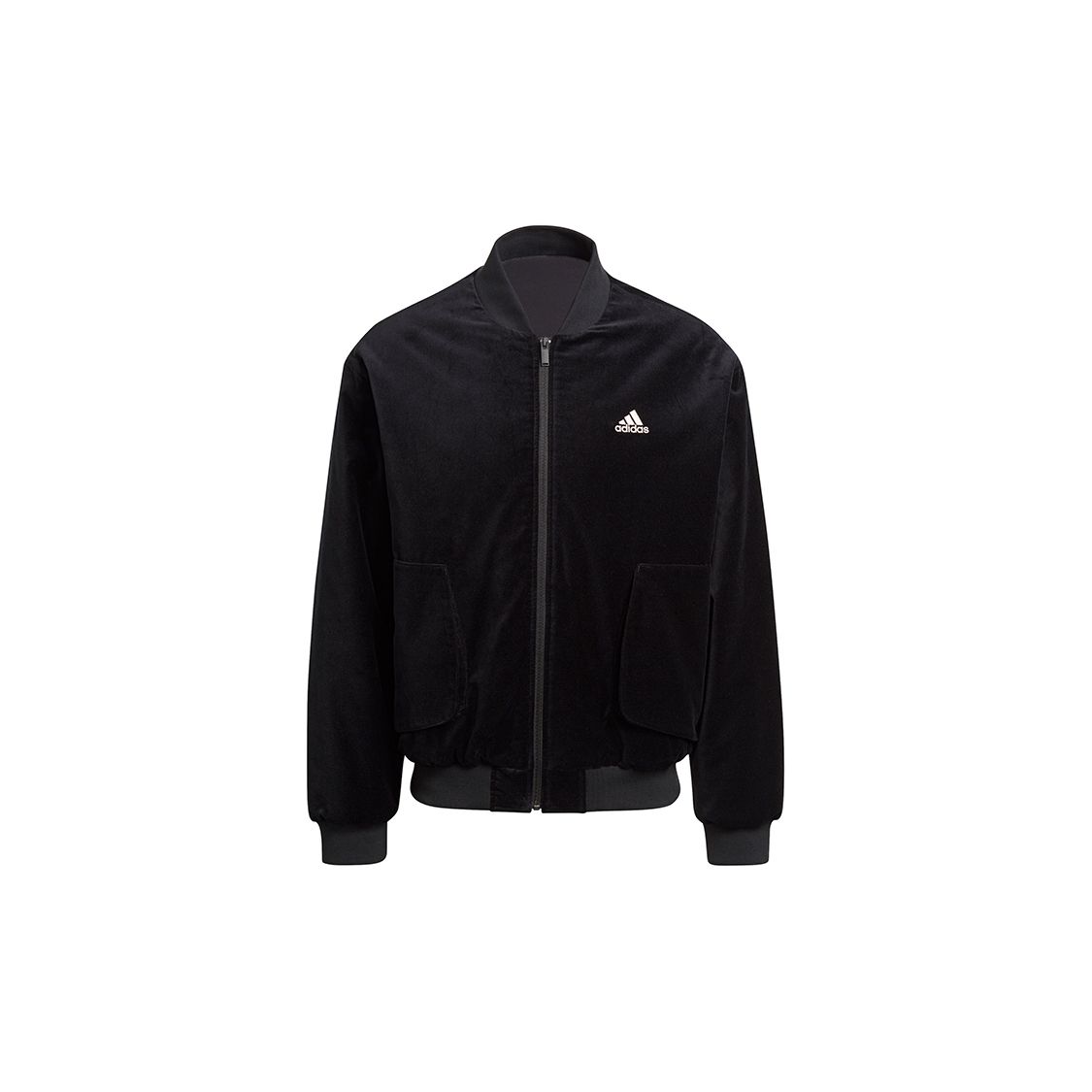 

Adidas Velvet Bomber с длинным рукавом Мужская верхняя одежда Черный H25097 XS