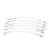 100PCS Steel Wire Leaders with Swivels Leader Wire Portable Fishing Wire Leaders  Hook Connection