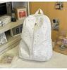 Schoolbag high value star backpack female college student lightweight simple schoolbag Korean ins style high school student casual backpack