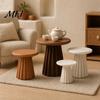 Dollhouse Decoration Miniature Round Table, Mini Side Table Model, Furniture Living Room Tiny Decor, 1:12 Accessories PLA