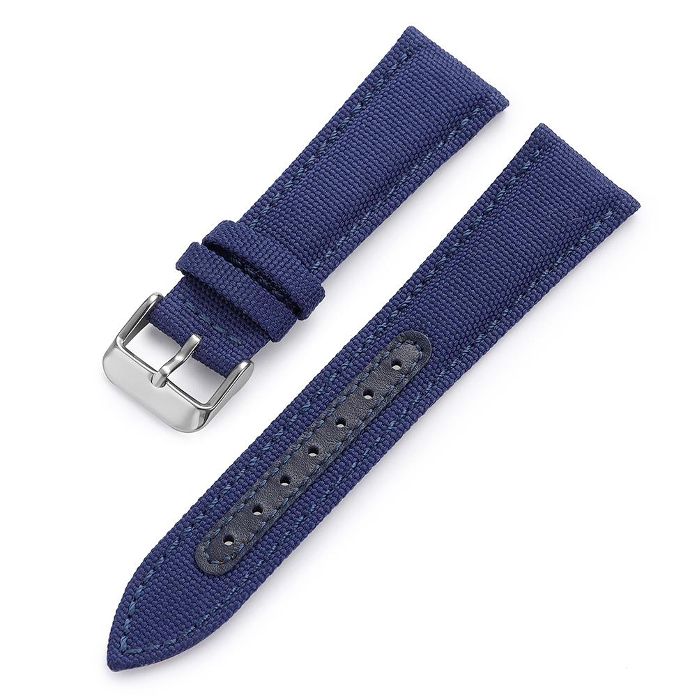 20mm 22mm Nylon Watch Band High Quality Canvas Soft Strap Military Sport Bracelet for Men Women for Omega Universal Watchband