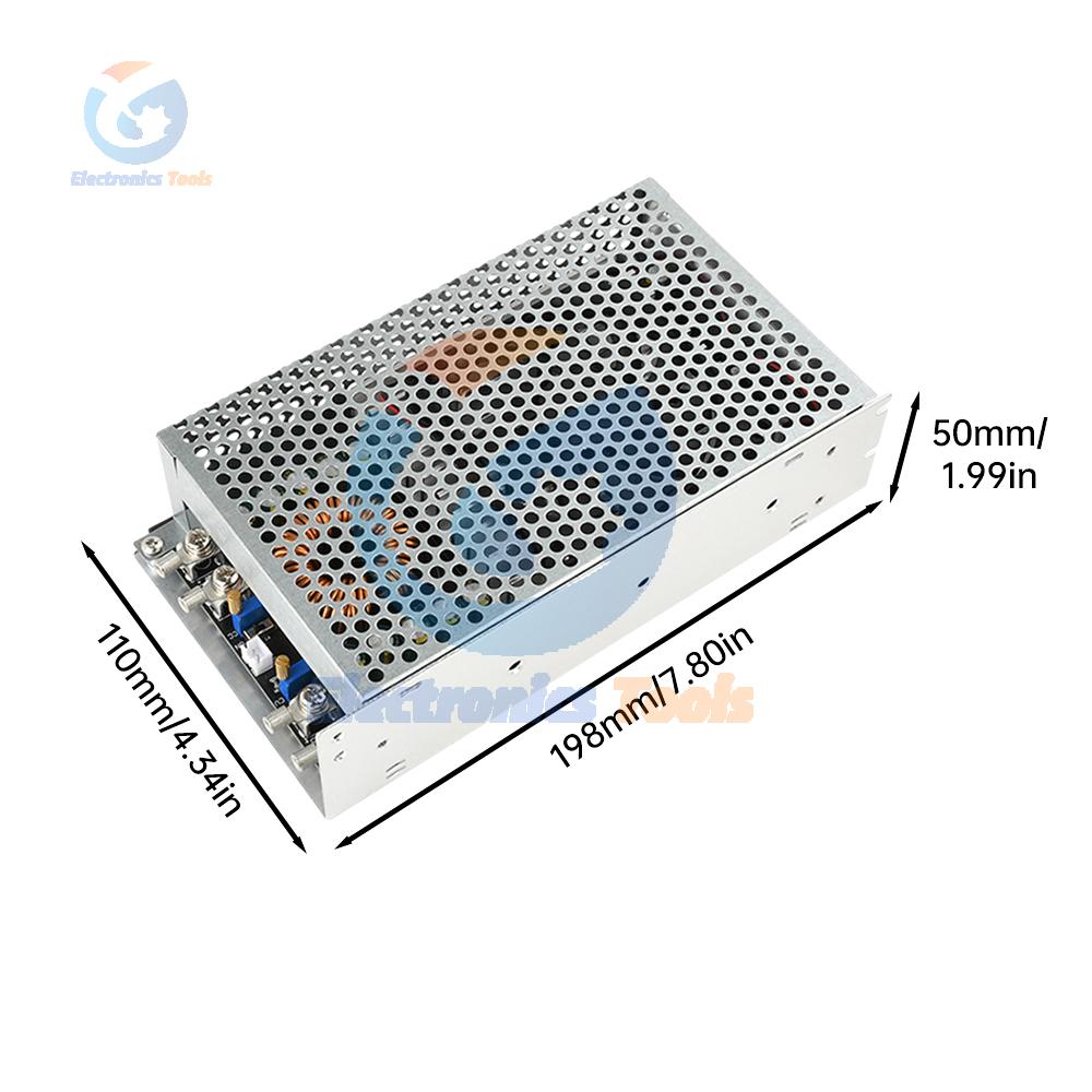 1500W DC-DC Buck Converter Module Adjustable Power Supply DC 15V-90V to DC2.5V-72V 50A Constant Voltage Current Step-Down Module