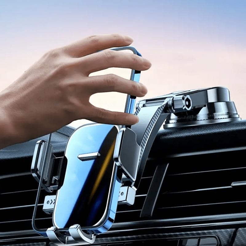 360° Adjustable Sucker Car Phone Holder Dashboard Mount Stand Suction Cup Phone Holder With Extension Rod Bracket GPS Support