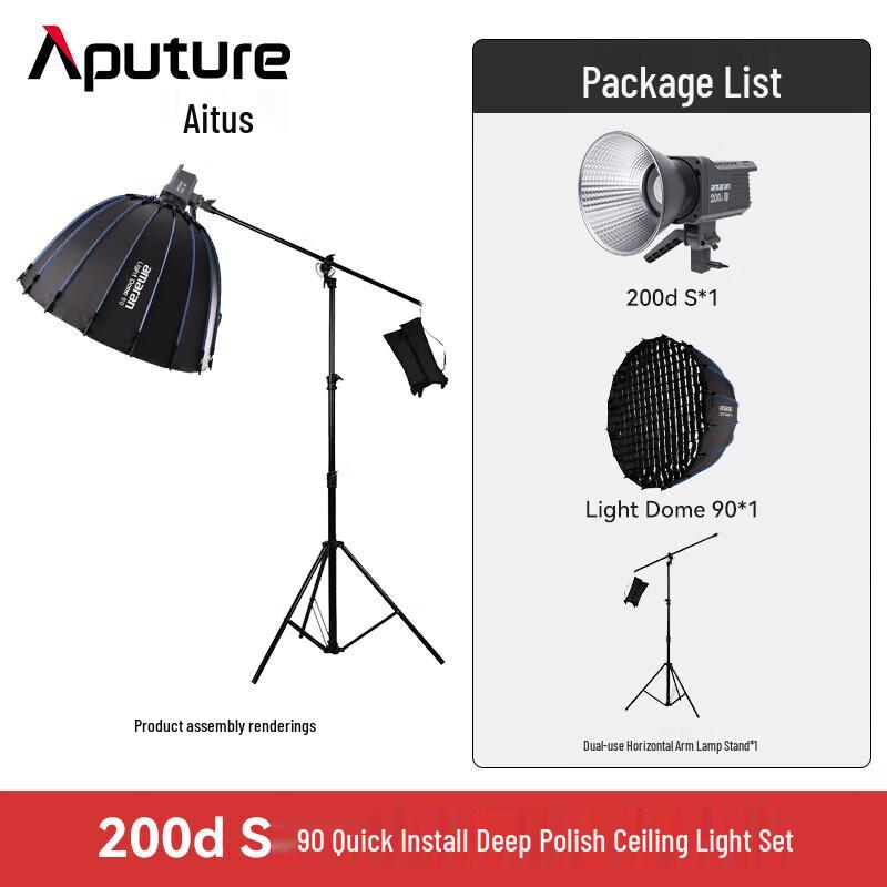Aputure 200d S LED Video Light Kit