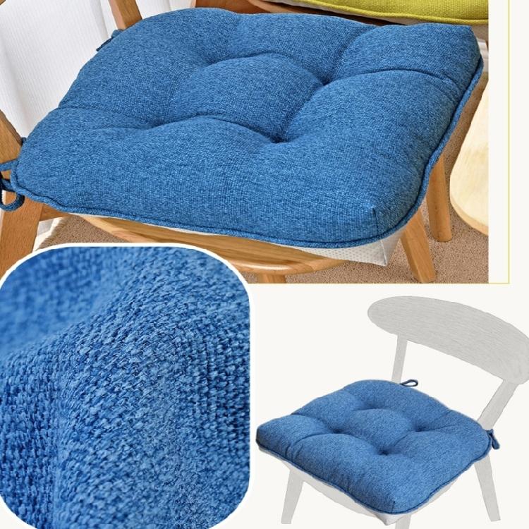Thick Square Chair Cushion Features Nonslip Base Ideal For Home Offices And Restaurant Seatings
