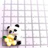 Panda Green Bamboo Shoots Glossy Resin DIY Jewelry Accessories